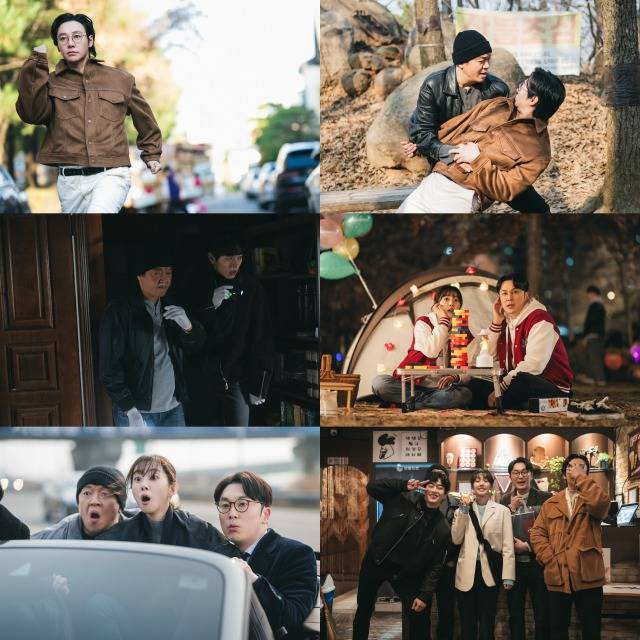 배우 김동욱 박지환 서현우 박세완 이승우 주연의 디즈니+ 시리즈 '강매강'이 9월 11일 공개된다. /월트디즈니 컴퍼니 코리아