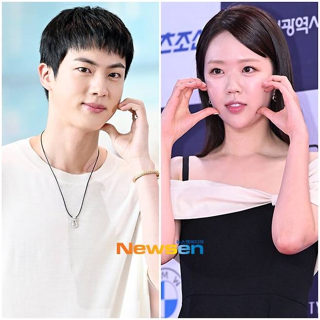 사진=방탄소년단 진, 지예은 / 뉴스엔DB