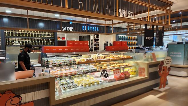 데일리 베이글 샌드위치 카페 밀리67은 오는 10월 31일까지 롯데백화점 대전에서 팝업 매장을 오픈했다고 밝혔다. 사진=밀리67 제공