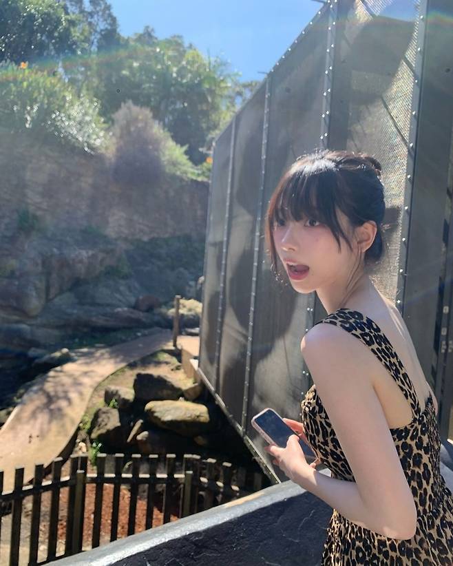 카리나. SNS 캡처