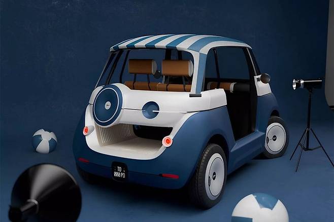 피아트 토폴리노 코치빌드 모델 후면