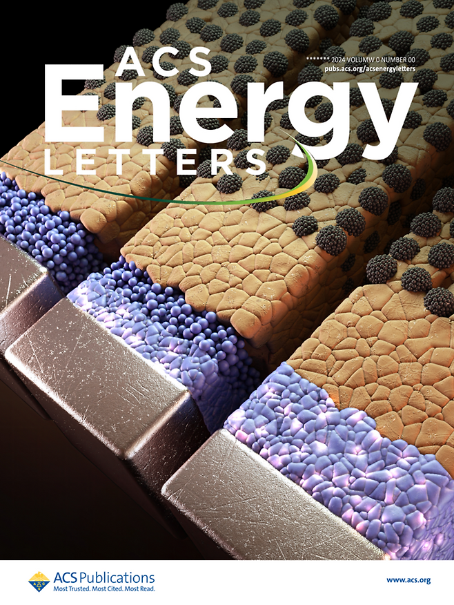 ACS 에너지 레터스(ACS Energy Letters) 최신호 커버.