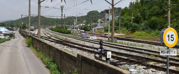 지난 4일 오전 탈선 사고가 발생한 충북 제천 쌍룡역 전경. ⓒ네이버 거리뷰 캡처