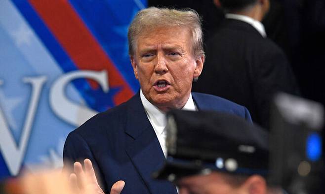 도널드 트럼프 전 미국 대통령. AFP연합뉴스