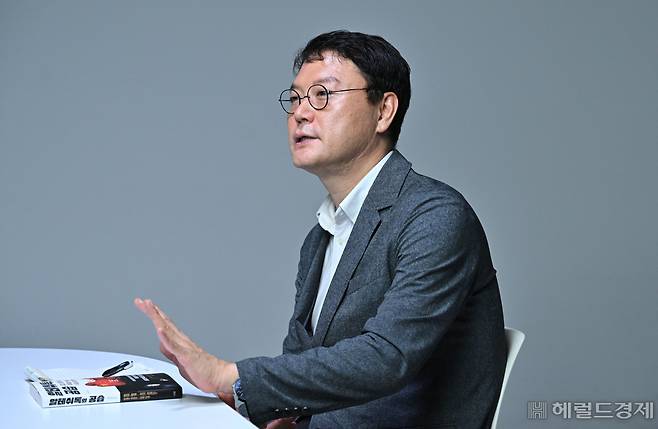 박승찬 용인대 중국학과 교수가 20일 오전 서울 용산구 헤럴드스퀘어에서 헤럴드경제와 인터뷰를 하고 있다. 임세준 기자