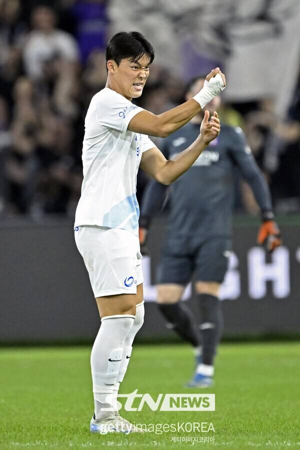 KRC 헹크의 오현규. 사진┃게티이미지코리아