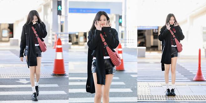 '블랙핑크' 제니가 솔로 컴백을 앞두고 파리로 출국했다. /사진=샤넬