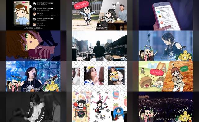 '전지적 바위게 시점' 운영자는 가장 뿌듯했던 영상으로 멤버 이시연의 생일을 기념해 만든 '이시연 - 팬서비스'를 꼽았다. 그의 성장사를 감동적으로 담은 영상이다. 사진은 해당 영상 속 장면들. /'전지적 바위게 시점' 영상 캡처