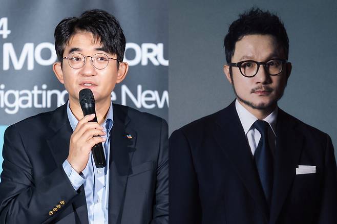 윤상현 CJ ENM 대표(왼쪽), 김태원 넷플릭스 콘텐츠 디렉터 /사진=CJ ENM, 넷플릭스