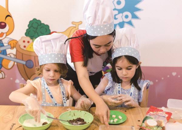 만 5세부터 12세까지 참여 가능한 조이캠프는 '에듀비티'를 제공하기 위해 기획됐다