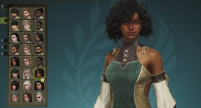 ▲ 18번 프리셋으로 시작