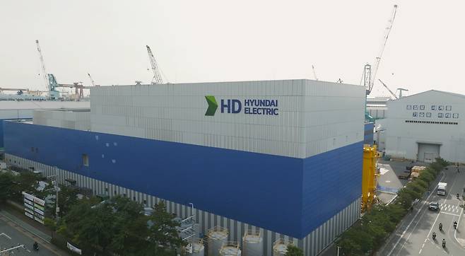 HD현대일렉트릭 변압기 스마트 공장 외경. /HD현대일렉트릭 제공