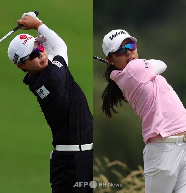 2024년 미국여자프로골프(LPGA) 투어 더 안니카 드리븐 바이 게인브리지 앳 펠리컨 대회에 출전하는 김효주, 이미향 프로. 사진제공=ⓒAFPBBNews = News1