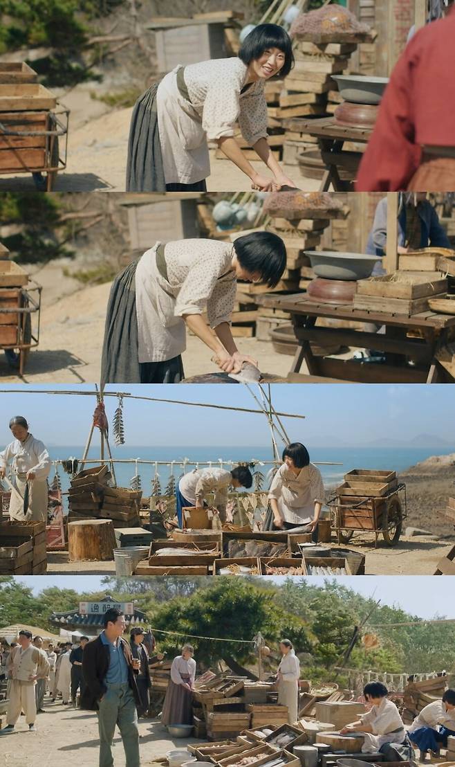 ▲ 정년이 언니 정자 역의 오경화. 출처ㅣtvN 정년이 방송화면 캡처