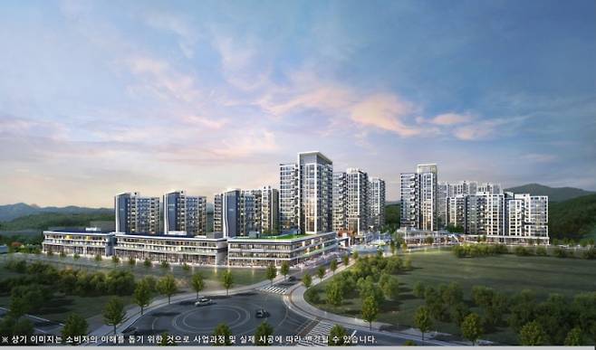 양우건설이 다음 달 세종특별자치시 5-1생활권 L12BL(블록)에 공급하는 '세종 5-1 양우내안애 아스펜'. /사진 제공=양우건설