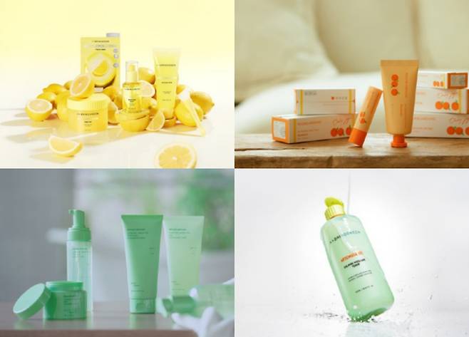 지역 특산물을 활용한 올리브영 PB제품들 /사진=CJ올리브영