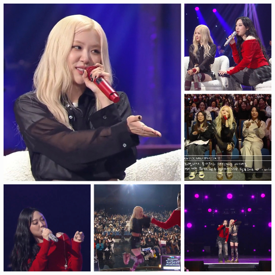 로제는 데뷔 9년 만의 첫 방문에 대한 특별한 감정을 드러냈다.사진=KBS2 ‘더 시즌즈’ 캡처