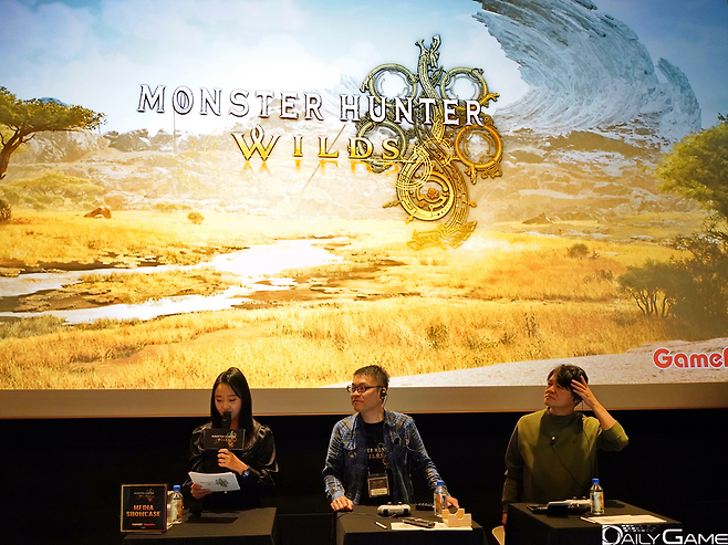 '몬스터헌터 와일즈'를 소개하는 미디어 이벤트가 개최됐다.