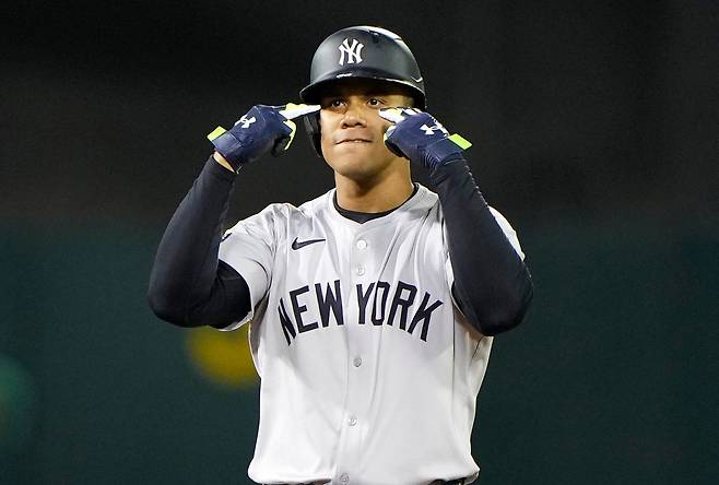 FA 후안 소토의 계약 규모가 8억달러까지 치솟을 수 있다는 예상이 나왔다. AFP연합뉴스