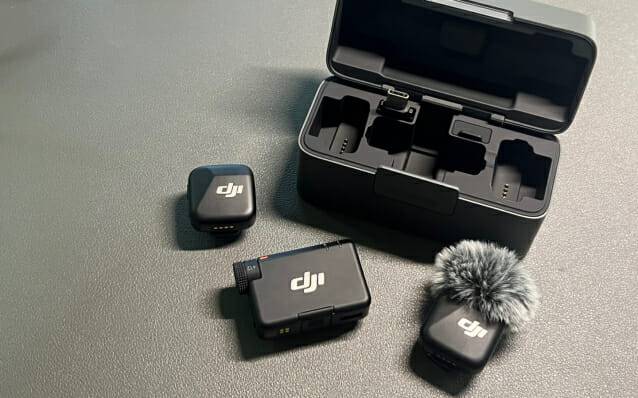 DJI 마이크 미니 (사진=지디넷코리아 신영빈 기자)