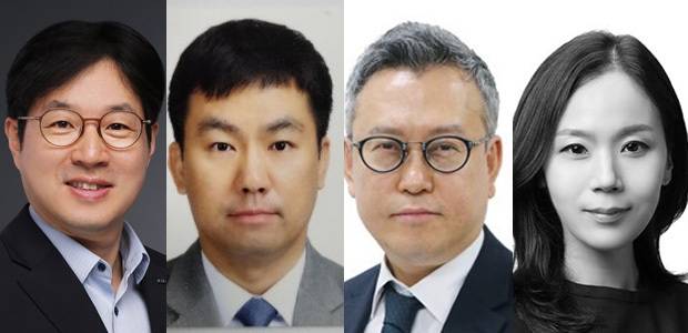 기아 이태훈 부사장(왼쪽부터), 기아 김승준 전무, 현대로템 이정엽 부사장, 현대카드 류수진 전무