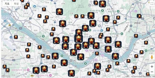 /사진='2024 온라인 촛불지도' 캡처
