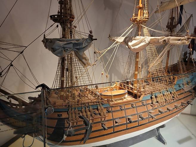 데지마에 들어온 네덜란드 선박