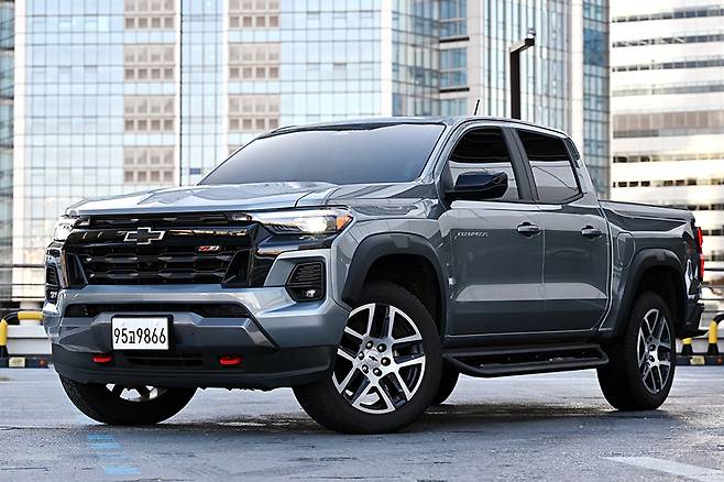 쉐보레 올 뉴 콜로라도. 사진 김학수 기자