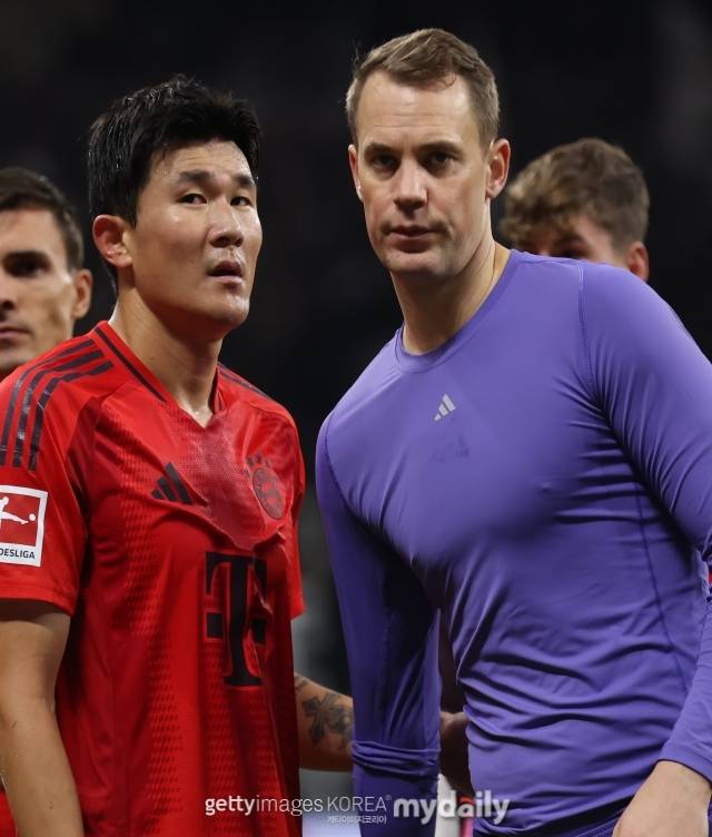 김민재와 마누엘 노이어/게티이미지코리아