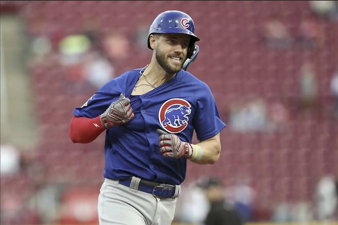 시카고 컵스 홈런 타자 패트릭 위즈덤이 KIA 타이거즈와 계약을 눈앞에 두고 있다. AP연합뉴스