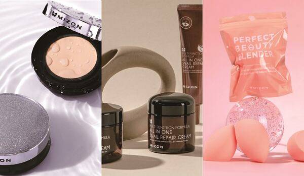 비츠로시스가 아시아태평양 6개국 총판 유통 계약을 체결한 K-뷰티 브랜드 ‘미즈온’의 주요 제품 라인. /비츠로시스 제공