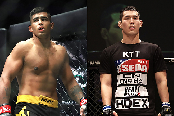 원챔피언십 웰터급 타이틀 도전자 아길란 타니(왼쪽), 종합격투기 8승 이이삭. 사진=PROGRESS実行委員会