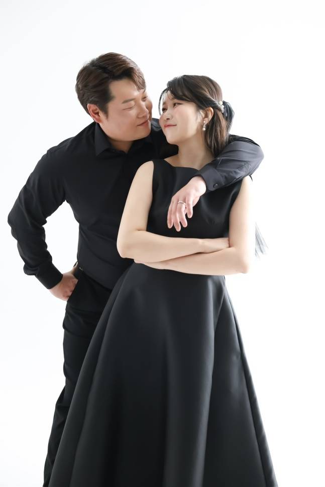 최규상-박지은 커플. /사진=KIA 타이거즈 제공