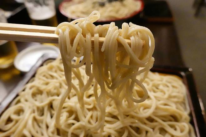 '간다마쓰야'의 모리소바. /김성윤 기자