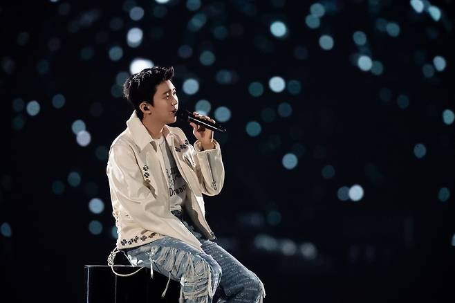 가수 임영웅. 물고기뮤직 제공