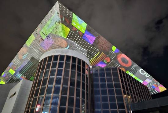 ▲군산시민문화회관 야경ⓒ군산시