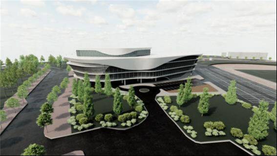 창원대학교 입구 인근에 건립될 아레나 플렉스