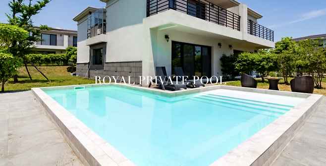 개인 프라이빗 풀빌라 객실에는 별도 풀장이 마련돼 있다.