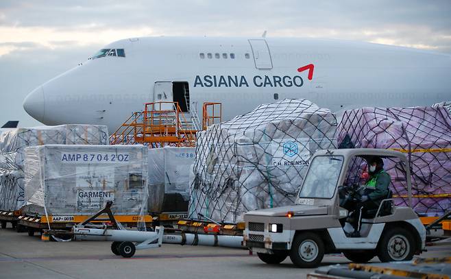 인천국제공항 아시아나항공 화물터미널. /뉴스1