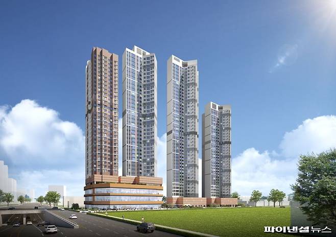 숭의역 라온프라이빗 투시도. 라온건설 제공