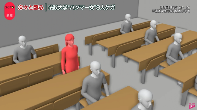 134.png 일본대학 망치난동 재현영상 ㄷㄷㄷㄷ