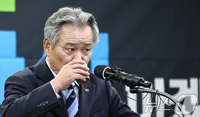 3선에 실패한 이기흥 대한체육회장. /뉴스1 DB ⓒ News1 김도우 기자