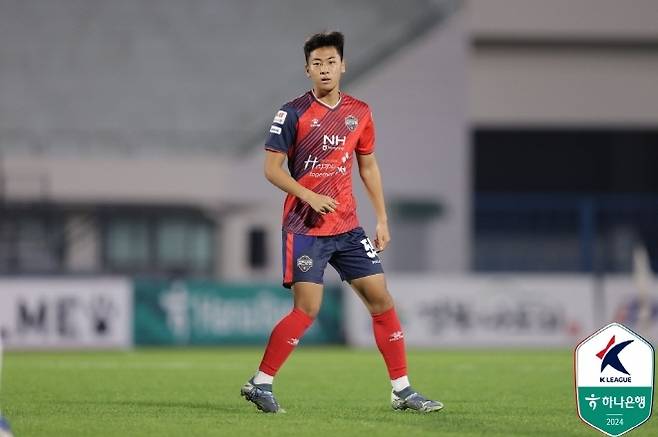 김천상무 미드필더 김준호. 사진=한국프로축구연맹
