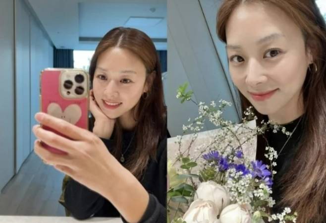 배우 장신영이 5개월만에 근황을 공개했다. /사진=장신영 인스타그램