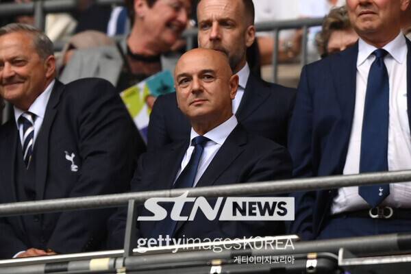 잉글랜드 프리미어리그(EPL) 토트넘 홋스퍼 다니엘 레비 회장. 사진┃게티이미지코리아