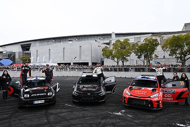 토요타 가주 레이싱 스페셜 데모런. 사진 김학수 기자