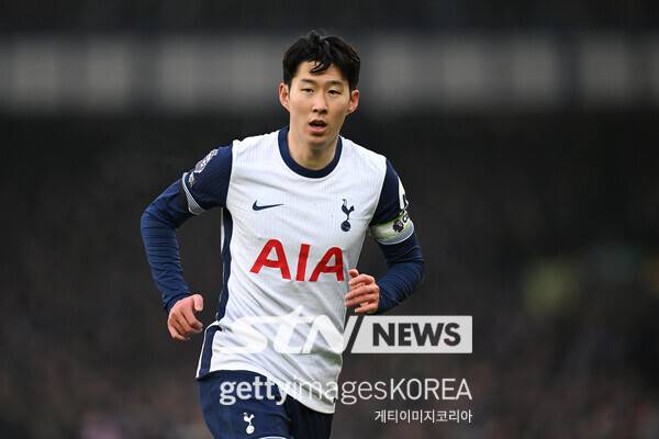 토트넘 홋스퍼 캡틴 손흥민. 사진┃게티이미지코리아