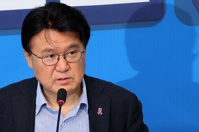 황운하 조국혁신당 원내대표. 뉴시스