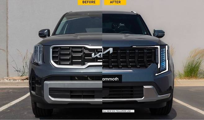 사진 : 기아 텔루라이드 풀체인지 예상도 (출처=NYMammoth)