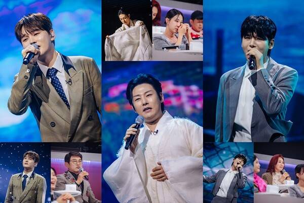 ▲ MBN 태극마크를 향한 남자들의 혈투 ‘현역가왕2’는 2025년 1월 4주 차 TV-OTT 검색 반응 1위, 8주 연속 화요일 전체 예능 1위를 기록하며 시청자들의 열렬한 지지를 증명하고 있다. ‘현역가왕2’는 한일 수교 60주년 기념 대기획으로 2025년 치러질 ‘한일가왕전’에 나갈, 대한민국 대표 ‘최정상급 남성 현역 가수’ 톱7을 뽑는 국가대표 선발 서바이벌 예능이다. ‘현역가왕2’ 10회는 4일 오후 9시 50분에 방송된다. 제공|크레아 스튜디오